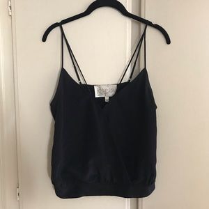 Rory Beca Strappy Silk Cami in Black